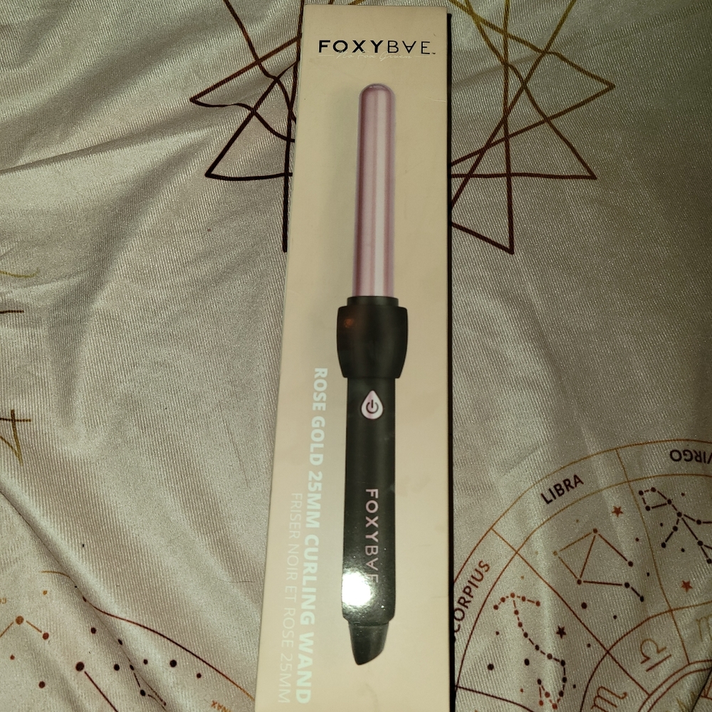 Foxybae rose gold 25MM curling wand